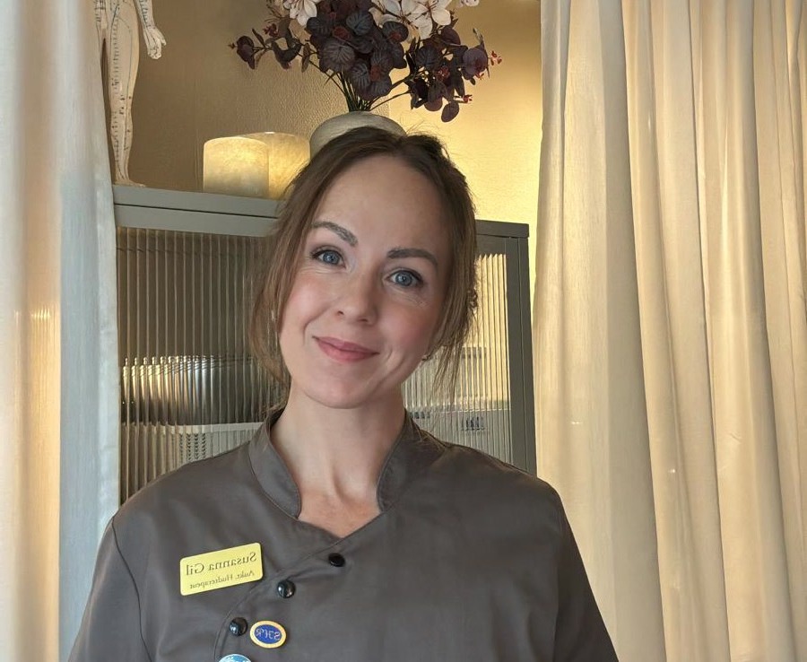 Susanna Gil, auktoriserad hudterapeut på Elumé
